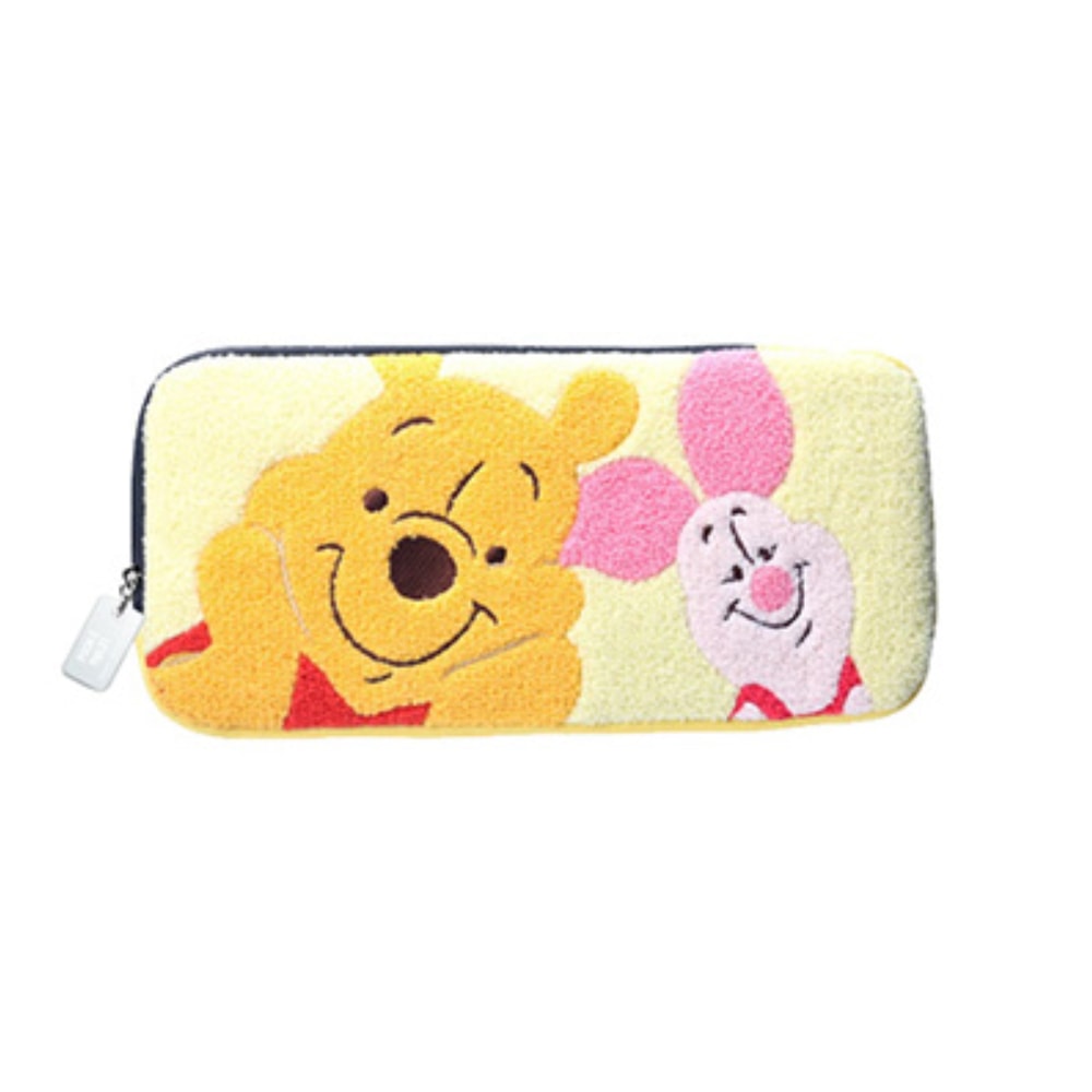 【Nintendo 任天堂】PGA 迪士尼 NS2 Switch 2 毛巾繡 收納包【小熊維尼】