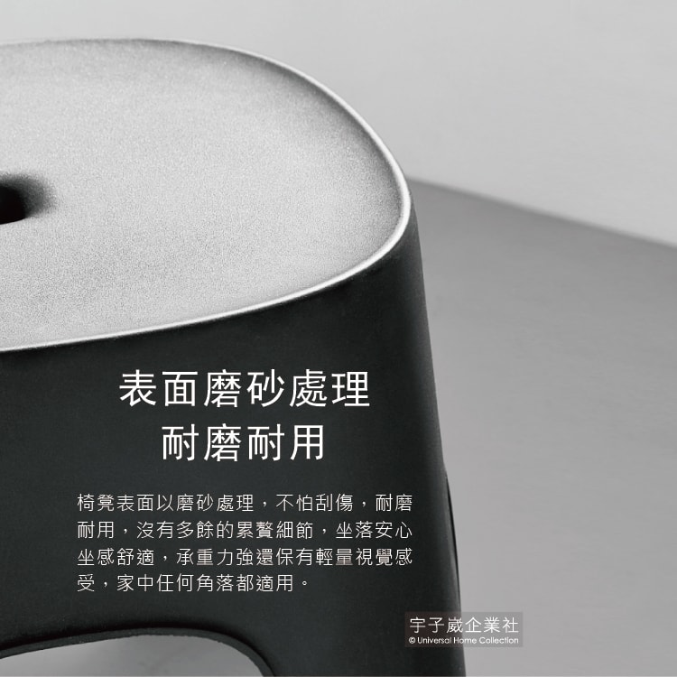 【生活良品】北歐風童趣霧面磨砂可堆疊防滑排排凳家用浴室小椅凳-暖磚紅(紅色)
