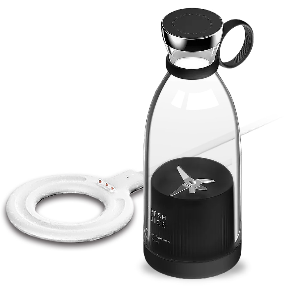 【G-PLUS 拓勤】鮮果G-隨身果汁機 FM001 黑色(附外出底蓋)