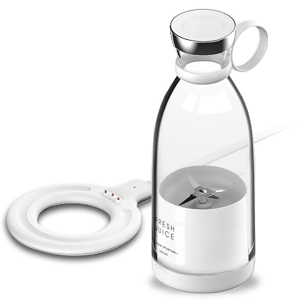 【G-PLUS 拓勤】鮮果G-隨身果汁機 FM001 白色(附外出底蓋)