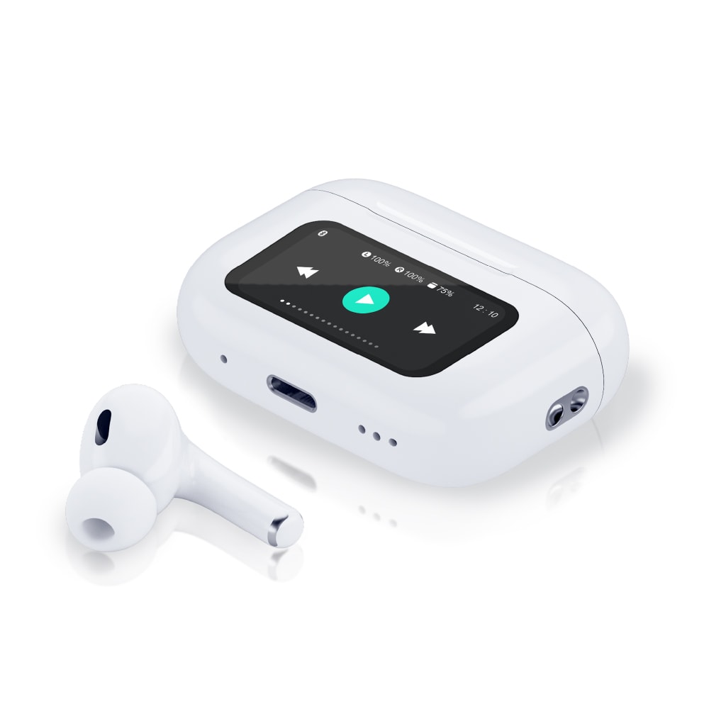 【Ergotech 人因科技】BW80 彩色觸控螢幕ANC降噪藍牙耳機