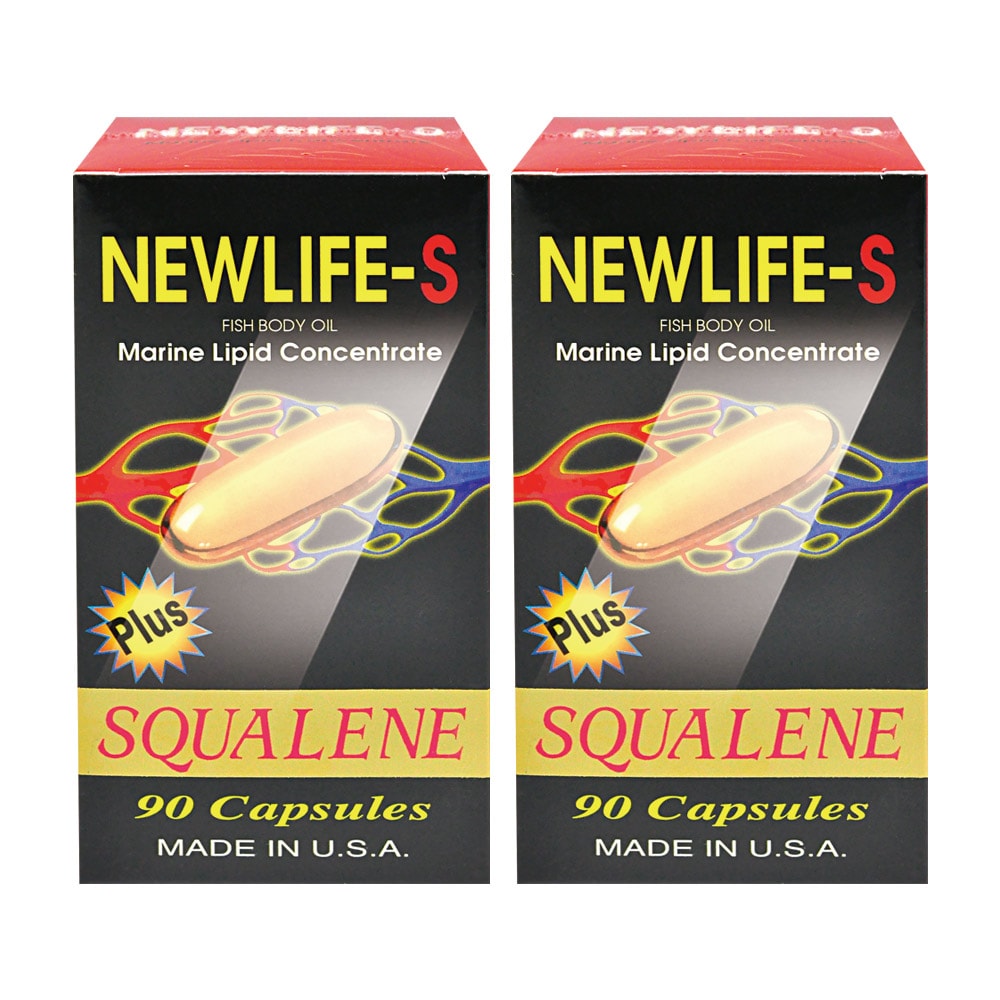 【藥聯生技】新生命-S深海魚油膠囊 90粒/2盒 (魚油、EPA、DHA、維他命E)