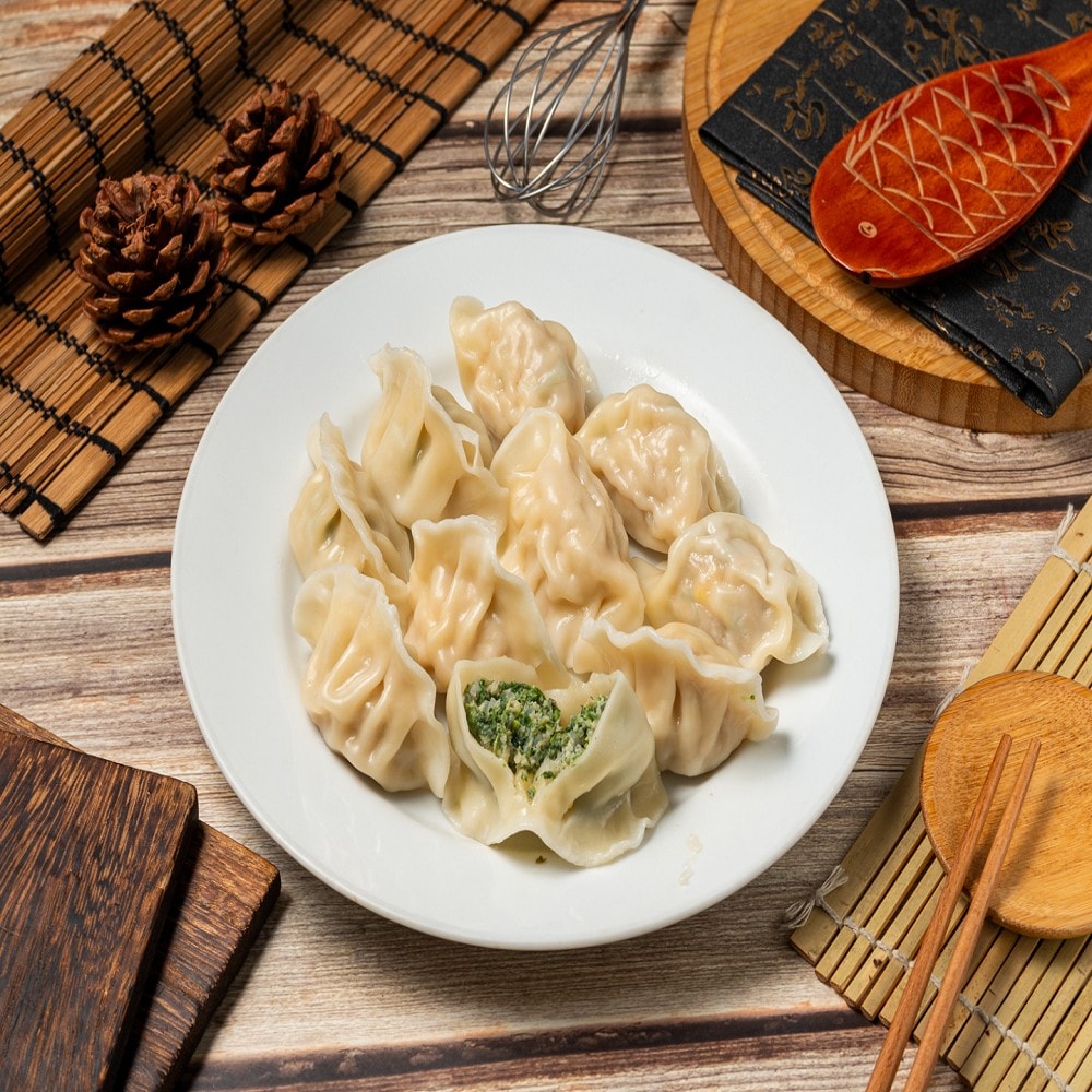 【畢老爺】馬蘭頭豬肉水餃(840g/30粒/包)