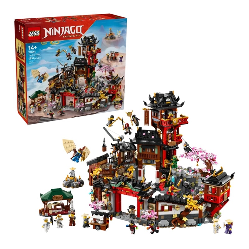【LEGO 樂高】磚星球〡 71861 旋風忍者 幻影忍者 The Old Town 15th Anniversary
