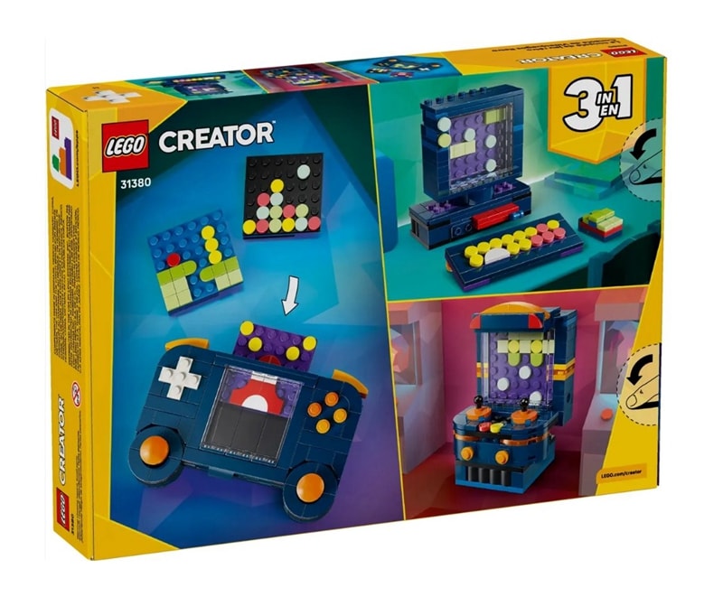 【LEGO 樂高】磚星球〡 31380 創意三合一系列 復古遊戲機 Retro Gaming Console