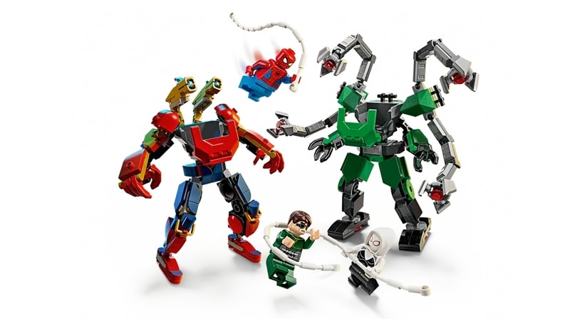 【LEGO 樂高】磚星球〡 76338 漫威系列 機甲大戰：蜘蛛人 vs. 八爪博士 Mech Battle: Spider-Man vs. Doc Ock