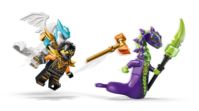 【LEGO 樂高】磚星球〡 71854 旋風忍者 阿剛的任務機械人和龍形冰忍 Cole's Mission Mech & Dragon Zane