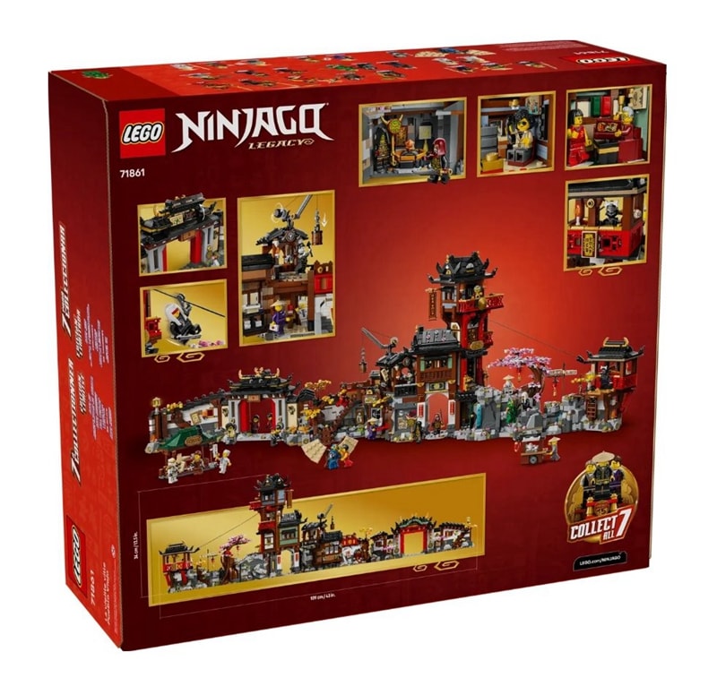 【LEGO 樂高】磚星球〡 71861 旋風忍者 幻影忍者 The Old Town 15th Anniversary