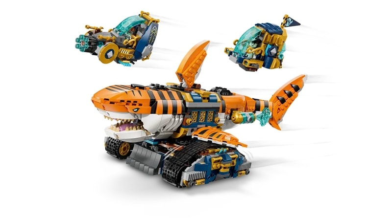 【LEGO 樂高】磚星球〡 71515 夢工廠系列 虎鯊坦克 Tiger Shark Tank