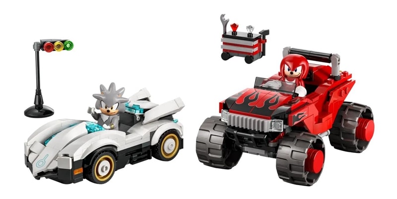 【LEGO 樂高】磚星球〡 77118 音速小子系列 希爾弗的車 vs. 納克的怪獸卡車 Silver's Car vs. Knuckles' Monster Truck