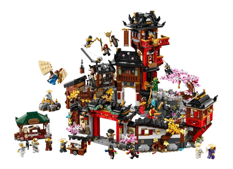 【LEGO 樂高】磚星球〡 71861 旋風忍者 幻影忍者 The Old Town 15th Anniversary