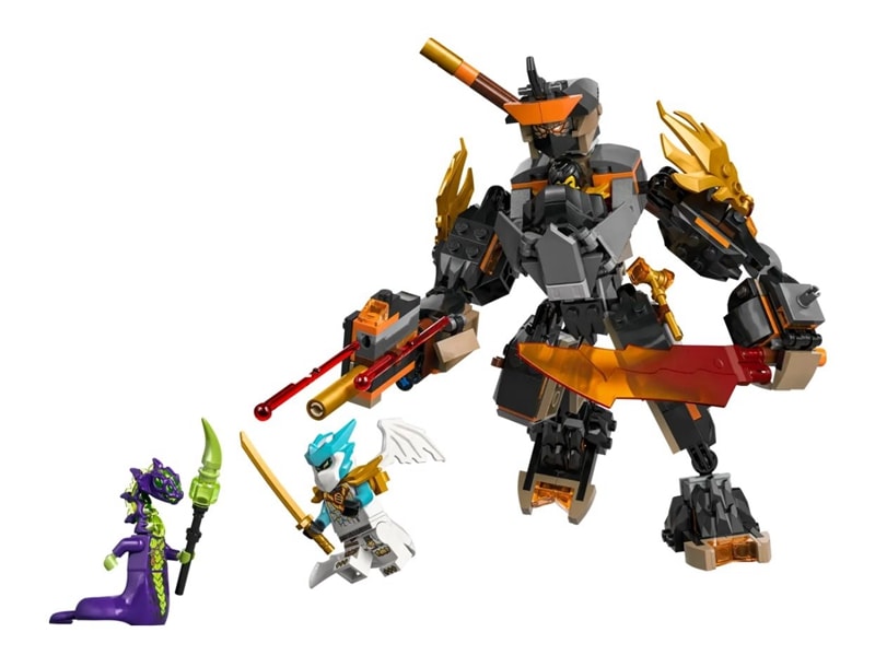 【LEGO 樂高】磚星球〡 71854 旋風忍者 阿剛的任務機械人和龍形冰忍 Cole's Mission Mech & Dragon Zane