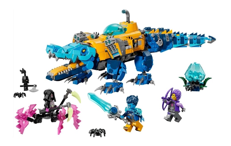 【LEGO 樂高】磚星球〡 71512 夢工廠系列 鱷魚潛水艇 Crocodile Submarine