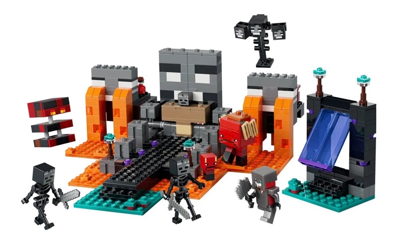 【LEGO 樂高】磚星球〡 21590 當個創世神 凋零怪大戰 Wither Battle