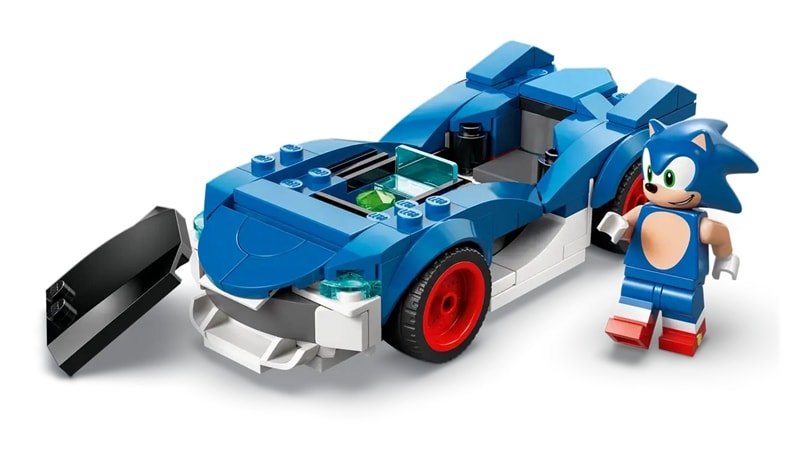 【LEGO 樂高】磚星球〡 77117 音速小子系列 閃電跑車 Sonic Speedster Lightning