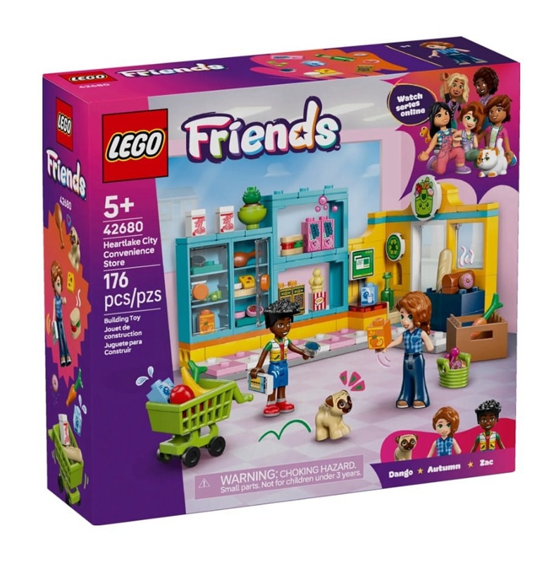 【LEGO 樂高】磚星球〡 42680 好朋友系列 心湖城便利商店 Heartlake City Convenience Store
