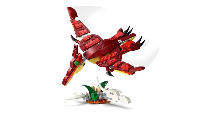 【LEGO 樂高】磚星球〡 31379 創意三合一系列 凶猛恐龍 Fierce Dinosaur