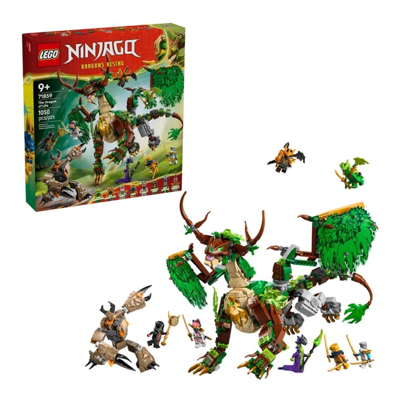 【LEGO 樂高】磚星球〡 71859 旋風忍者 生命龍 The Dragon of Life