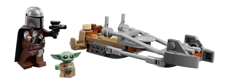 【LEGO 樂高】磚星球〡 75436 星際大戰 TM 曼達洛人和古古的飛行摩托車™ The Mandalorian & Grogu's Speeder Bike™
