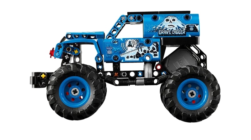 【LEGO 樂高】磚星球〡 42219 動力科技 Grave Digger 火與冰 Monster Jam™ Grave Digger™ Fire and Ice