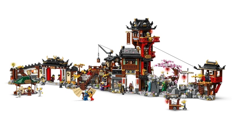 【LEGO 樂高】磚星球〡 71861 旋風忍者 幻影忍者 The Old Town 15th Anniversary