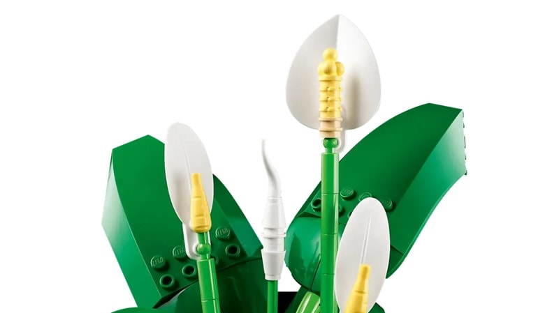 【LEGO 樂高】磚星球〡 11504 花藝系列 白鶴芋 Peace Lily