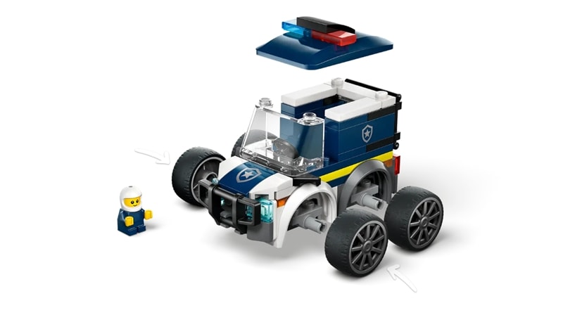 【LEGO 樂高】磚星球〡 60481 城市系列 Rides－警用卡車 Rides – Police Truck
