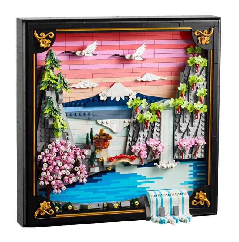【LEGO 樂高】磚星球〡 31218 ART藝術 日本櫻花美景 Japanese Cherry Blossom Landscape