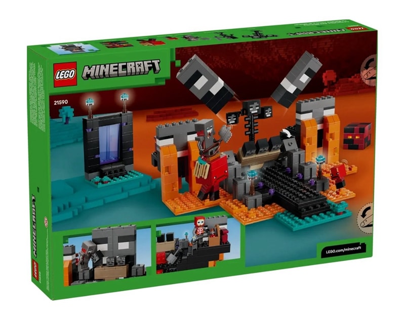 【LEGO 樂高】磚星球〡 21590 當個創世神 凋零怪大戰 Wither Battle