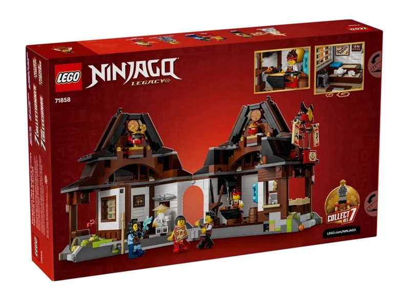 【LEGO 樂高】磚星球〡 71858 旋風忍者 四武鐵匠舖 15 週年紀念版 Four Weapons Blacksmith 15th Anniversary