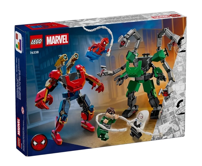 【LEGO 樂高】磚星球〡 76338 漫威系列 機甲大戰：蜘蛛人 vs. 八爪博士 Mech Battle: Spider-Man vs. Doc Ock