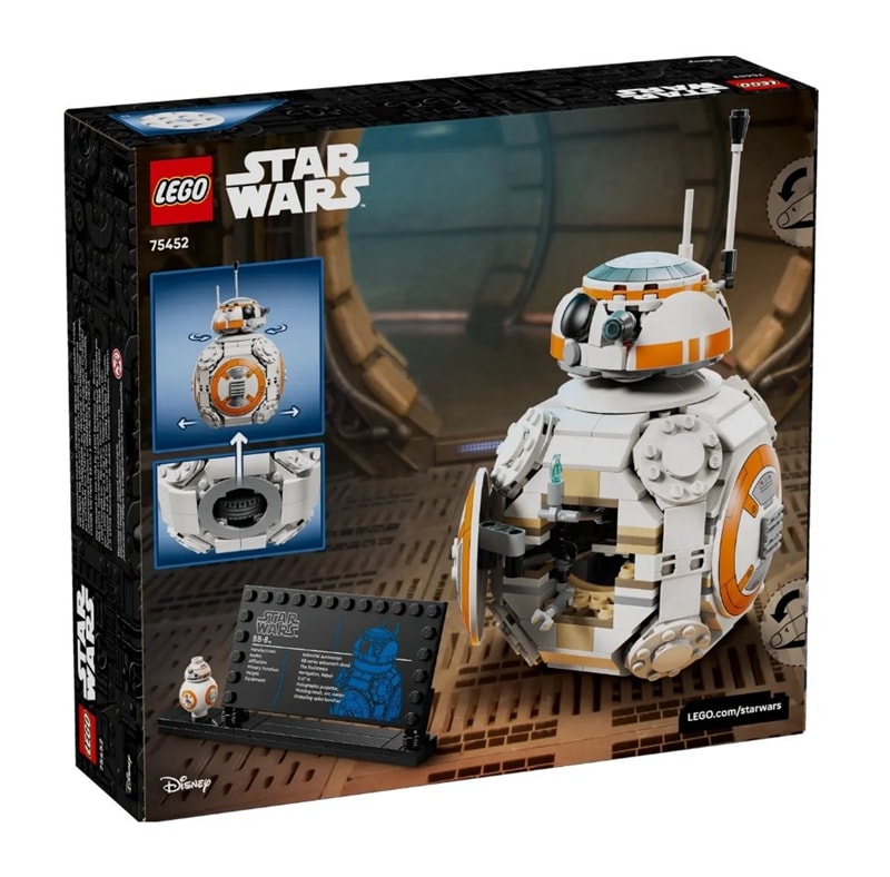 【LEGO 樂高】磚星球〡 75452 星際大戰 TM 宇航機器人 BB-8™ BB-8™ Astromech Droid