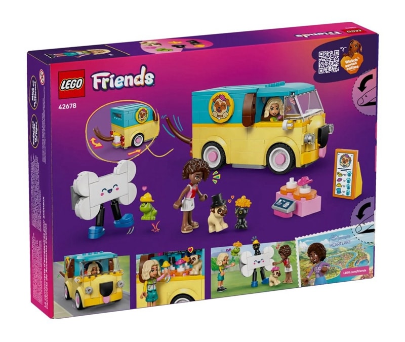 【LEGO 樂高】磚星球〡 42678 好朋友系列 寵物飾品車 Pet Accessories Van
