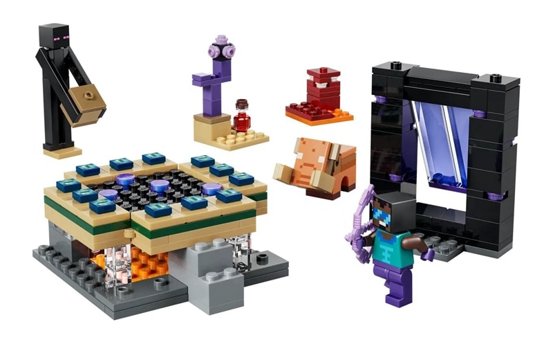 【LEGO 樂高】磚星球〡 21584 當個創世神 地獄和終界傳送門之旅 Nether & End Portal Journey