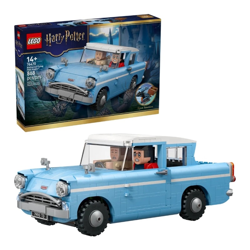 【LEGO 樂高】磚星球〡 76470 哈利波特 魔法飛天車 Ford Anglia™ Enchanted Flying Ford Anglia™