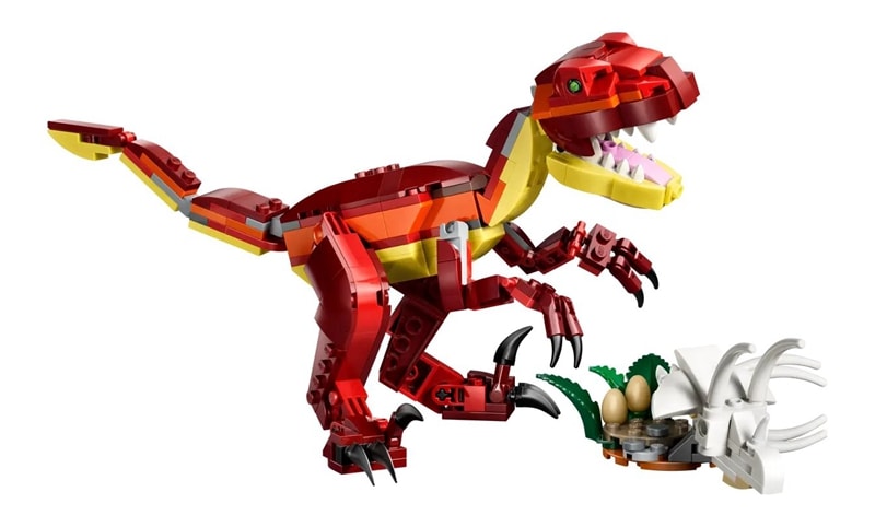 【LEGO 樂高】磚星球〡 31379 創意三合一系列 凶猛恐龍 Fierce Dinosaur