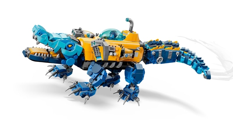 【LEGO 樂高】磚星球〡 71512 夢工廠系列 鱷魚潛水艇 Crocodile Submarine