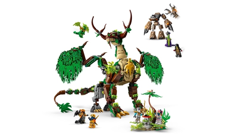 【LEGO 樂高】磚星球〡 71859 旋風忍者 生命龍 The Dragon of Life