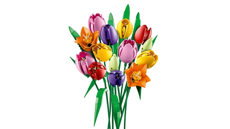 【LEGO 樂高】磚星球〡 11501 花藝系列 鬱金香花束 Tulip Bouquet
