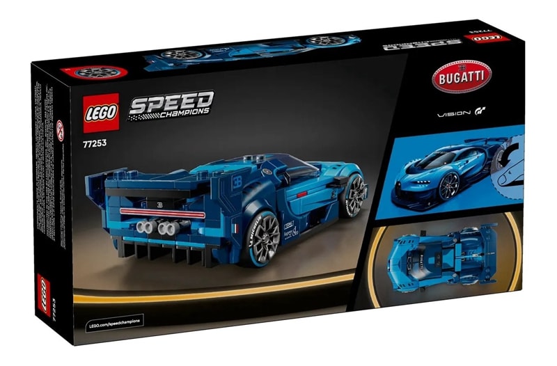 【LEGO 樂高】磚星球〡 77253 Speed系列 Bugatti Vision GT極致跑車 Bugatti Vision GT Hyper Sports Car
