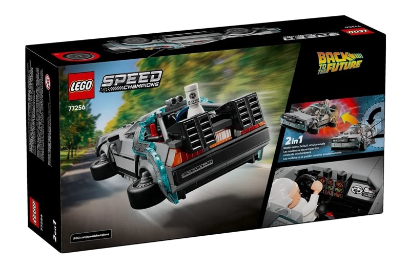 【LEGO 樂高】磚星球〡 77256 Speed系列 回到未來時光機 Time Machine from Back to the Future