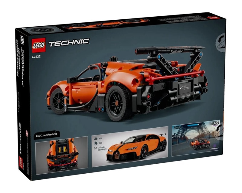 【LEGO 樂高】磚星球〡 42222 動力科技 布加迪 Chiron Pur Sport Bugatti Chiron Pur Sport Hypercar