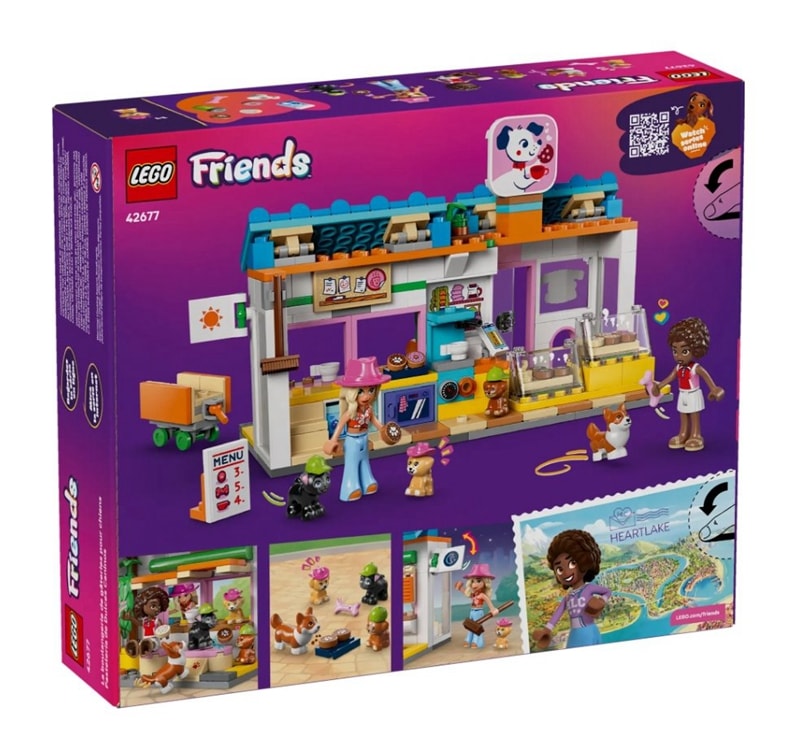 【LEGO 樂高】磚星球〡 42677 好朋友系列 狗狗零食烘焙店 Dog Treats Bakery
