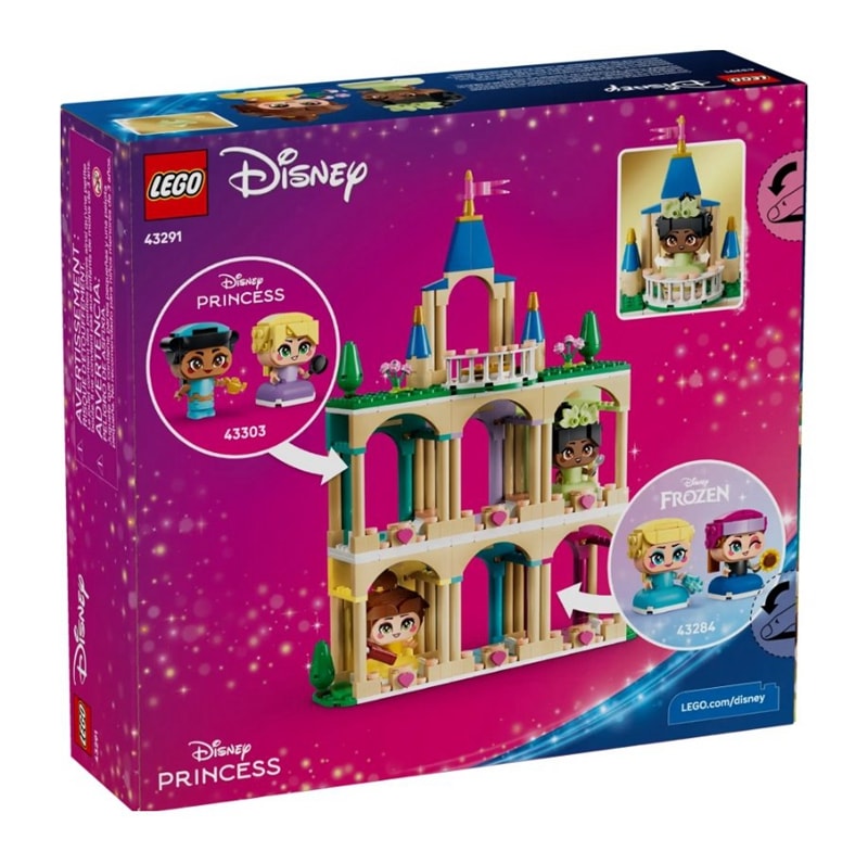 【LEGO 樂高】磚星球〡 43291 迪士尼系列 迷你貝兒和蒂安娜與城堡 Mini Belle & Tiana with Castle