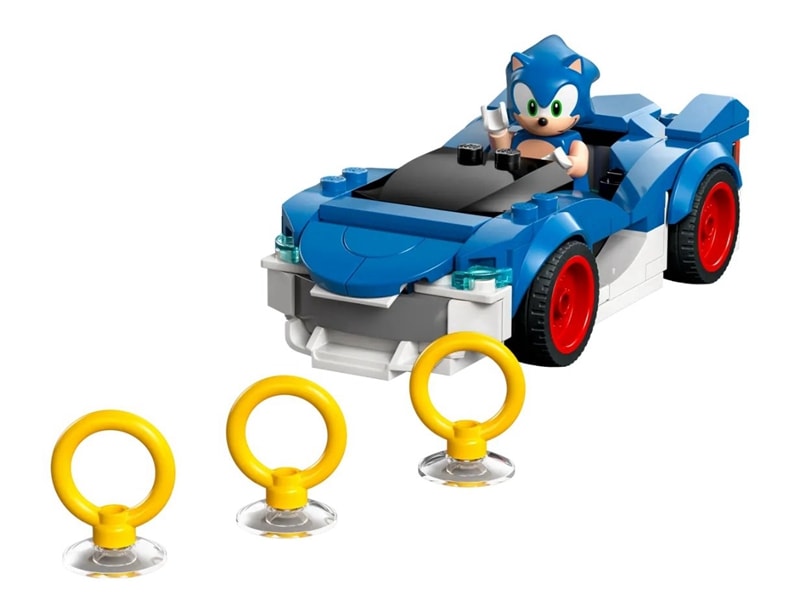 【LEGO 樂高】磚星球〡 77117 音速小子系列 閃電跑車 Sonic Speedster Lightning
