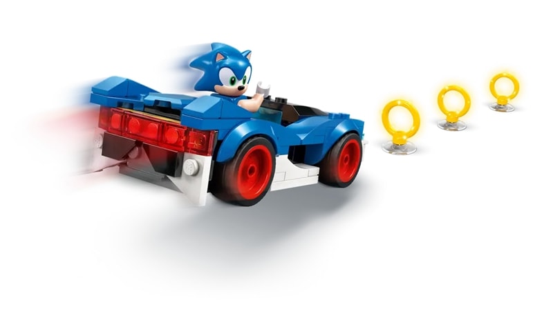 【LEGO 樂高】磚星球〡 77117 音速小子系列 閃電跑車 Sonic Speedster Lightning