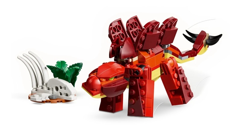 【LEGO 樂高】磚星球〡 31379 創意三合一系列 凶猛恐龍 Fierce Dinosaur