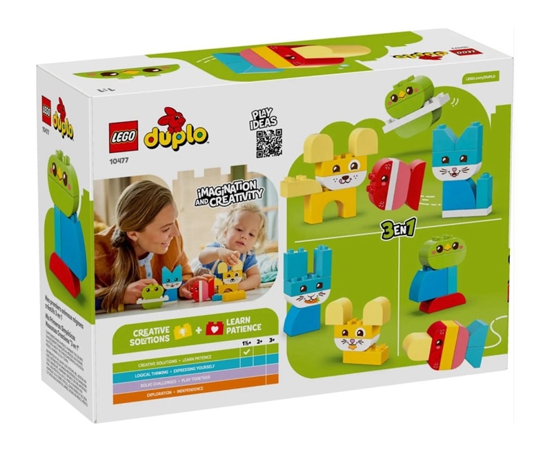 【LEGO 樂高】磚星球〡 10477 得寶系列 3 合 1 可愛創意寵物 3 in 1 Creative Cute Pets