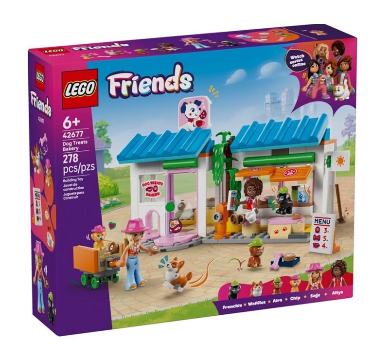 【LEGO 樂高】磚星球〡 42677 好朋友系列 狗狗零食烘焙店 Dog Treats Bakery