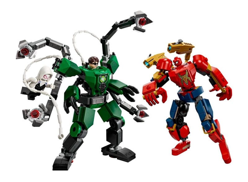 【LEGO 樂高】磚星球〡 76338 漫威系列 機甲大戰：蜘蛛人 vs. 八爪博士 Mech Battle: Spider-Man vs. Doc Ock